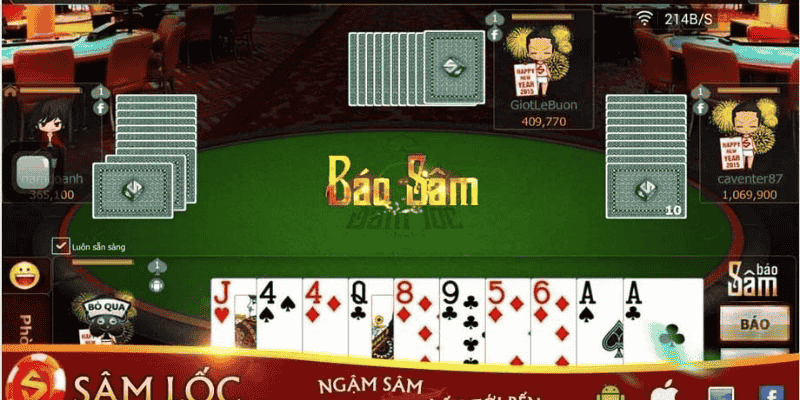 Game bài sở hữu giao diện hiện đại